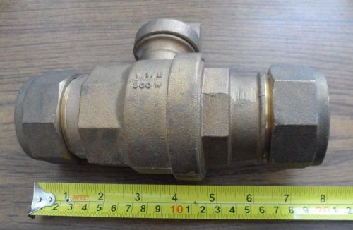 McDONALD  MUELLER  1-1/2&#034; 900W BALL VALVE