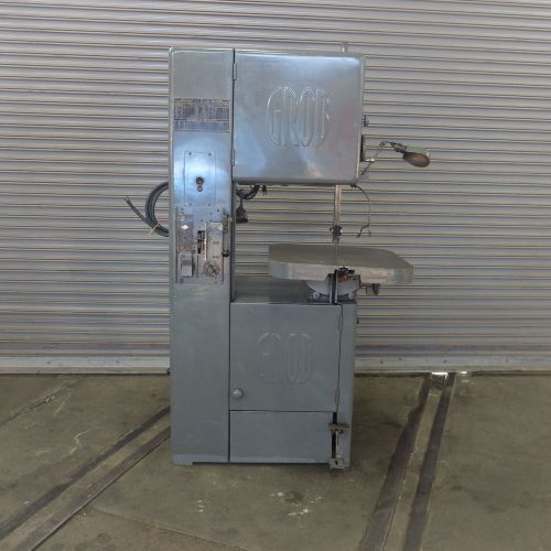 Grob 18&#034; vertical band saw model #18 with welder/grinder usa for sale