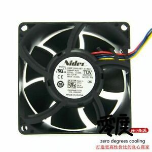 #LL NEW fan NIDEC H80E12MS1B7-57A02 8038 DC12V 0.58A 4