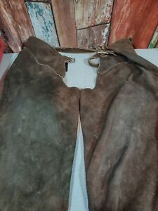 Heavyweight Welding Chaps Size Large  31&#034; Inseam