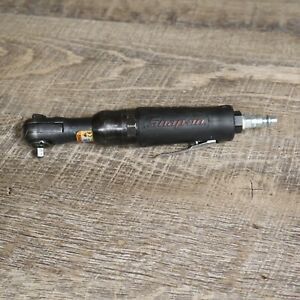 Snap On 1/4&#034; Drive Black Rubber Grip Pneumatic Air Ratchet FAR2500