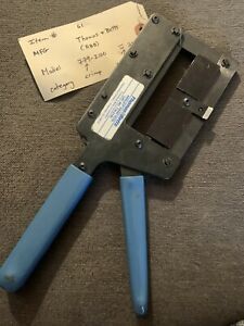 Thomas and Betts (ABB) 779-2100 crimper w/ 779-2164 edge connector die