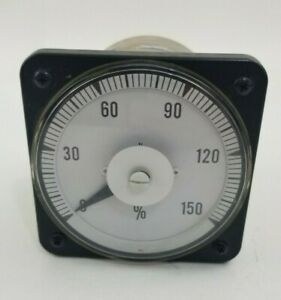 Yokogawa YCA 103-121-AEXS 0-150% Panel Meter. Used. Fast shipping!!!