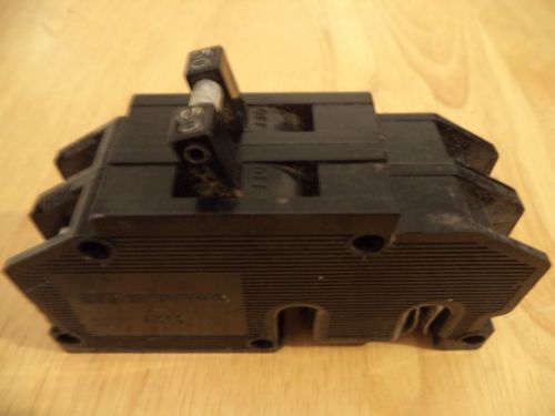 Gte sylvania 50 amp 2 pole circuit breaker type qc also fits zinsco qc tested for sale