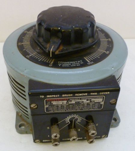 Superior electric power stat variable autotransformer, 136-3y, 9.7 kva, vintage for sale