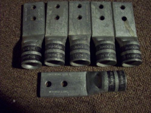 Burndy WP91412  L135 750 kcm lug      3 lugs