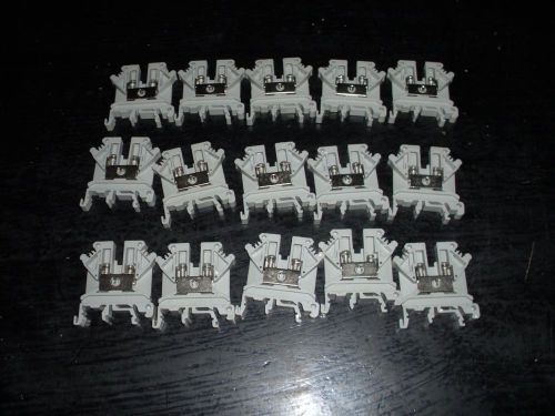 (15) PHOENIX CONTACT VDE 0611 TERMINAL BLOCKS TYP UK 5 KEMA KEUR