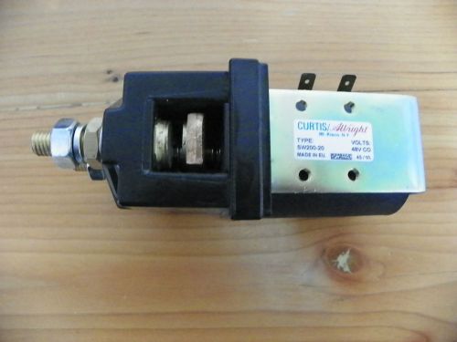 Curtis Albright SW200-20 48v contactor