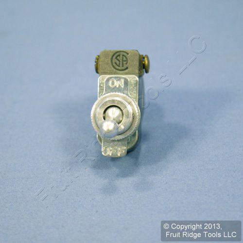 Leviton Metal Ball Toggle Switch 6A 125V SPST Single Throw ON/OFF Bulk 735-010