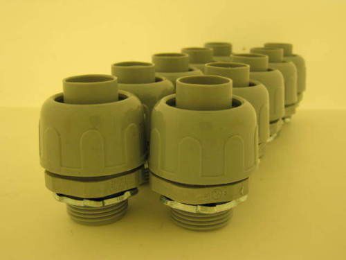 3/4&#034; straight non metallic seal-tite connectors 10pcs for sale