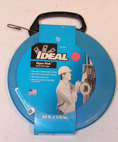 IDEAL 31-056 FISH TAPE 100&#039; 1/8&#034; NEW TUFF GRIP