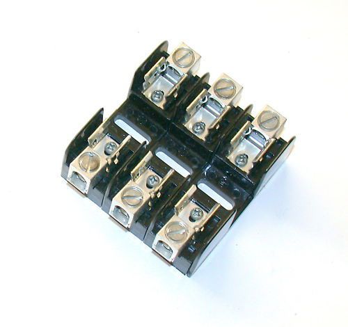 New gould shawmut fuse block 30 amp 250v model 20303  (4 available) for sale