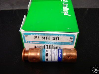 Flnr30 / ecnr30 class rk5 fuses 240volt 10 pack new for sale