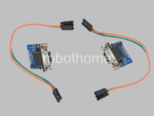 2pcs MAX232CSE Transfer Chip RS232 To TTL Converter Module COM Serial Board