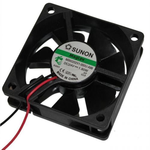 Ventilator / Fan 24V 1,8W 60x60x20mm 39m?/h 33,5dBA ; Sunon MB60202V1-A99