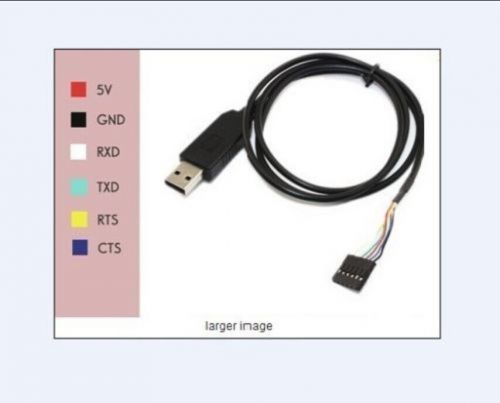 6pin FTDI FT232RL USB to Serial adapter module USB TO TTL RS232 Arduino Cable