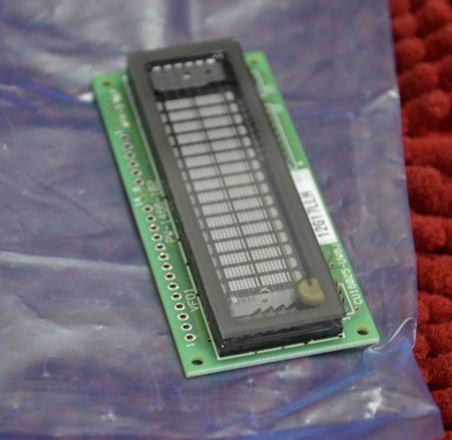 NEW Noritake 1602 VFD Display module Characters(can replace FUTABA M162SD07 )