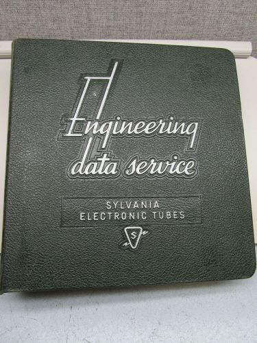 SYLVANIA ELECTRONIC TUBES ENGINEERING DATA GUIDE BOOK (VOL 1) RECEIVING TUBES