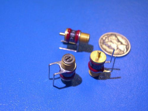 Lot of 3 - voltronics ef14 variable capacitor 0.8pf - 14pf multi-turn new for sale