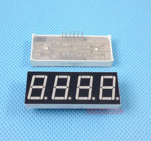 5pcs .56&#039;&#039; 0.56 inche 7 Segments 4 digit Common anode display super RED