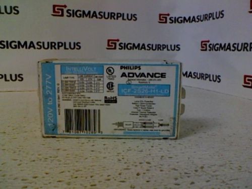 Philips advance icf-2s26-h1-ld electronic ballast 120v-277v 50/60hz for sale