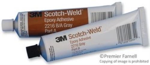 3M 2216 B/A Gray Adhesive Epoxy Tube 2Fl.Oz.(Us)