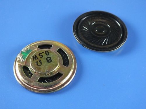 10pcs New Magnetic Speaker 8? 0.5W Mini speaker Diameter 36mm Thickness 5MM