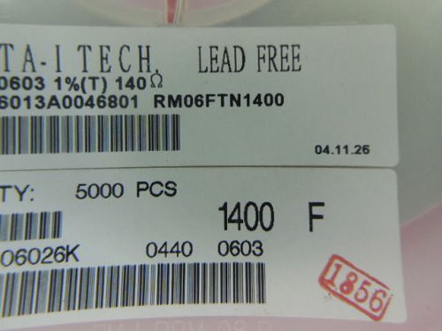 10000 pcs taitech rm06ftn1400 for sale