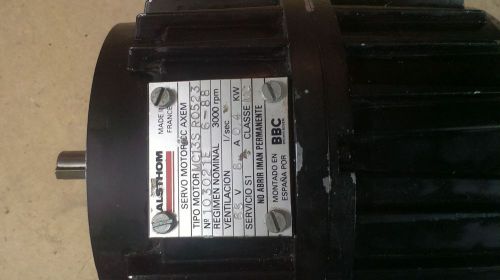 Bbc alsthom mc13s servo motor with tacho for sale