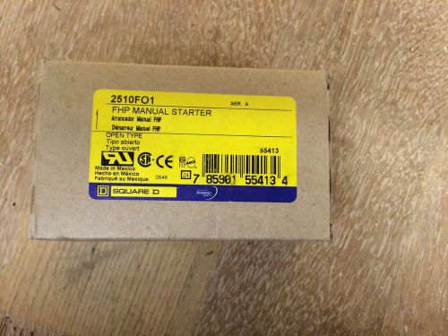 SQUARE D 2510FO1 Motor Starter