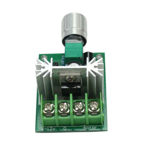 DC 6V-12V 6A Motor Speed Control PWM Controller Switch 20KHz 6.8x3.7x2.7cm