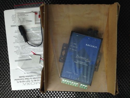 Moxa tcf-142-m fiber to serial converter for sale