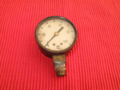 Antique Pressure Gauge US Gauge Co NY Steampunk