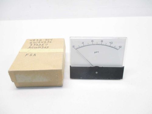 NEW 910524 0389 2-12 PH METER D474676