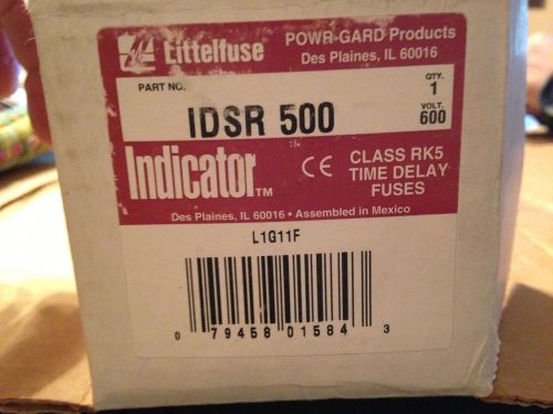 Littelfuse IDSR 500 time delay fuse