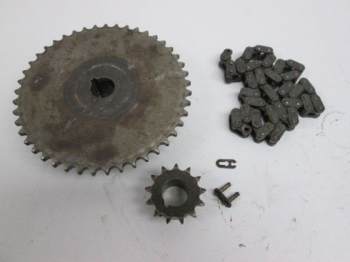 NEW LANTECH 14881 462-30000466 KIT CHAIN 5-1/2X3/4 IN SPROCKET D256991