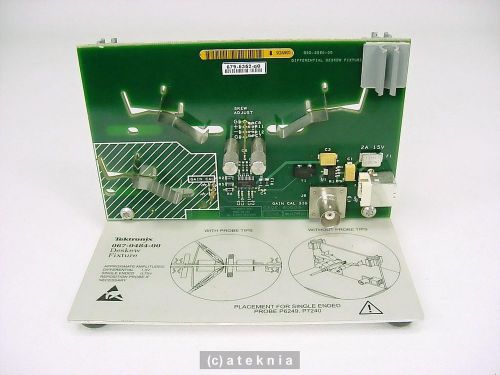 Tektronix 067-0484-00 tds7000 series probe calibration and deskew fixture for sale