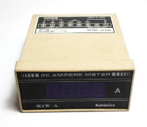 AUTONICS M4W-DA-X DIGITAL METER RELAY PANEL METER -surplus