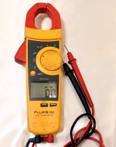 Fluke 902 HVAC Clamp Meter  With Probes