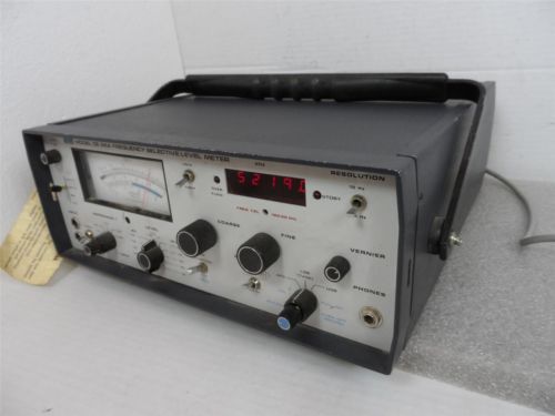 Eip microwave inc. model ce-24a frequency selective level meter for sale