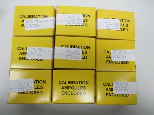 LOT 9 NEW GENERAL MONITORS H2S 20PPM CALIBRATOR REFILL D327833