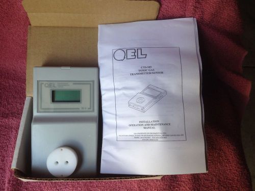 New QEL CTS-M5 toxic gas transmitter/sensor