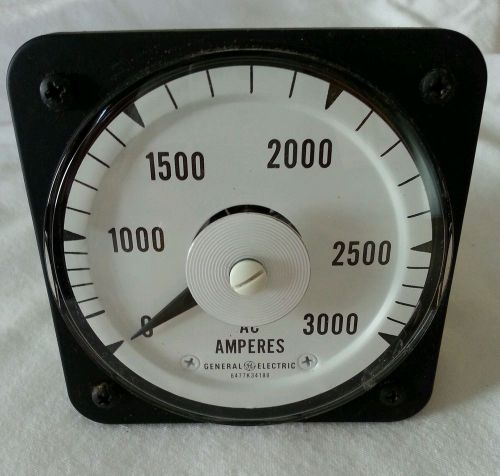 GE, AC 3000 AMP, PANEL METER, AB40