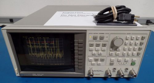 HP Agilent 8753C Network Analyzer, 300 kHz to 6 GHz w/ Opt 006 Calibrated