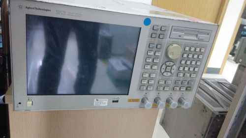 HP/Agilent E5071B ENA RF Network Analyzer,0.001 dB rms trace,9.6 us/point