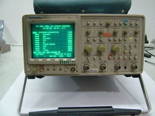 TEKTRONIX  2432A   250MHz   OSCILLOSCOPE FOR PARTS \ REPAIR