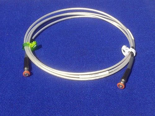 Times RF microwave coaxial test cable 6GHz SilverLine SLU06-QMMQMM-03.00M