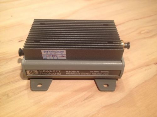 Hewlett Packard HP 83051A 45 MHz - 50 GHz Microwave RF amplifier