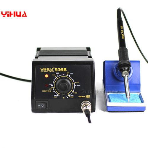 YIHUA 936B 220V SMD ESD Soldering Rework Station Desolder Station Iron Soldering