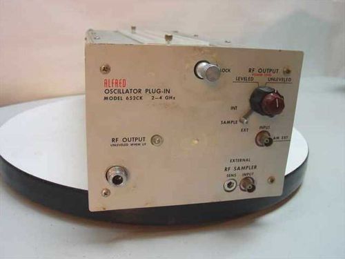 Alfred 652CK  2-4 Ghz Oscillator Plug-in - Vintage Collectable